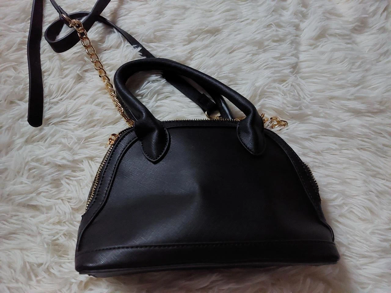 Sac à main Galeries Lafayette noir H14xl20 cm - Neuf – photo 3